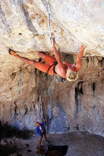 Hyperman (8c), 1997. SAD Foto: Boris Strmšek /www.kozjak.org