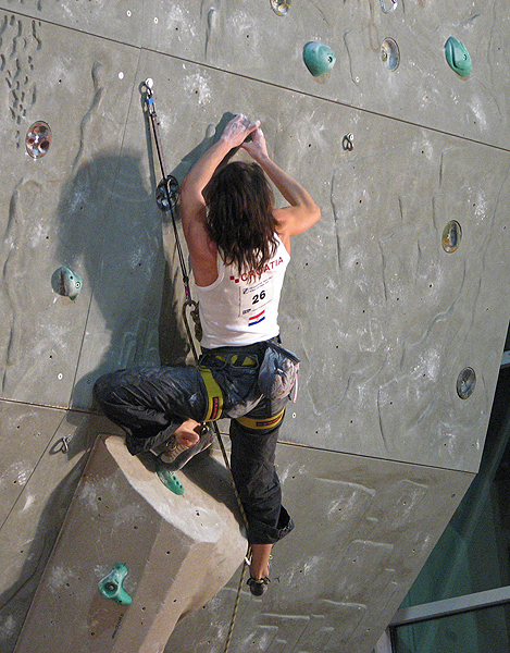 WC Kranj 2007. Svjetski kup lead, polufinalni smjer