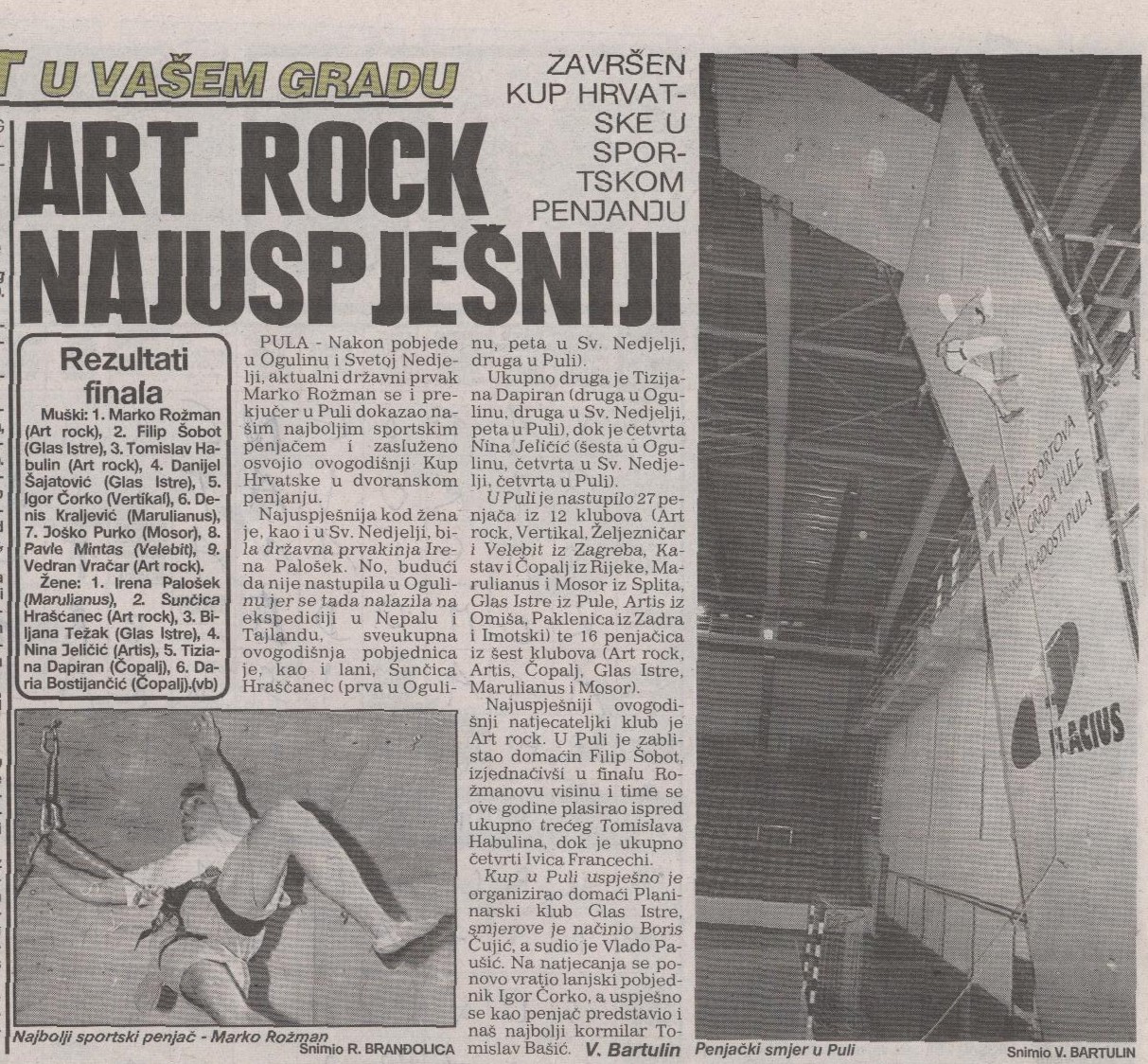 Večernji list 1997.