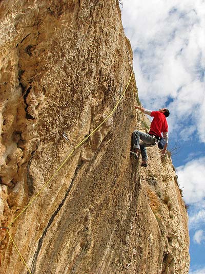 Protuhe (7c+), fleš / Trogir, 2008.