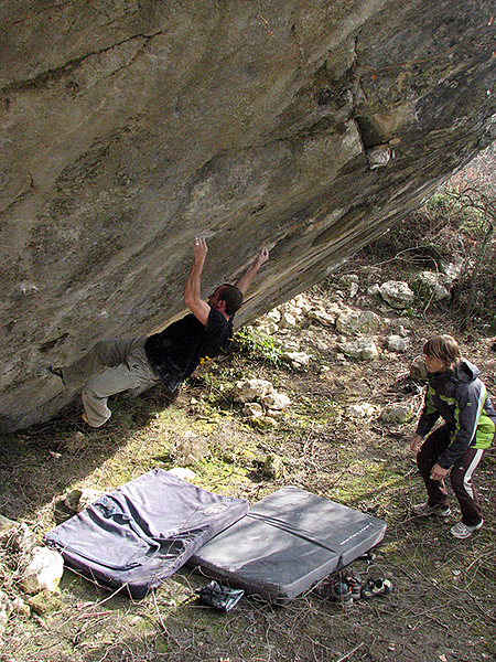 Još jedan veliki dalmatinski boulder projekt. Išlo ga je dobro sve dok nije pukla ključna polica...