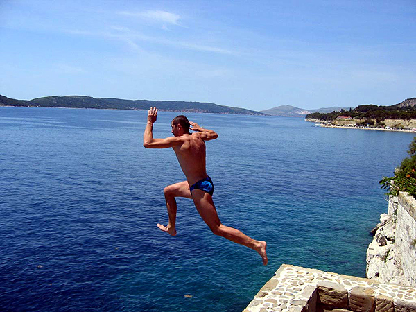 Frenki na 15m nadmorske visine