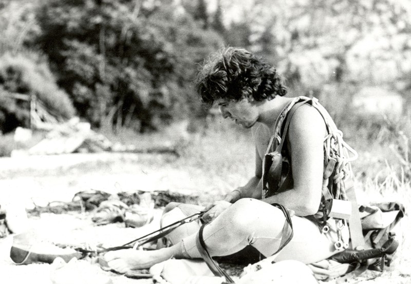 Pilja nakon prvenstvenog uspona Johnny be good, Omiš 1988.