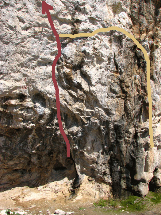 Aktualne varijante Trenutna situacija izgleda ovako: Ponovo je aktualna U2 verzija Pure (siting start - ocjena 7c+ ili Fb7b), te verzija 7b ali sa ulazom priko Marinera i legendarnim Frenkijevim bokom...Popnite šta prije, ko zna kad će klupa banit!