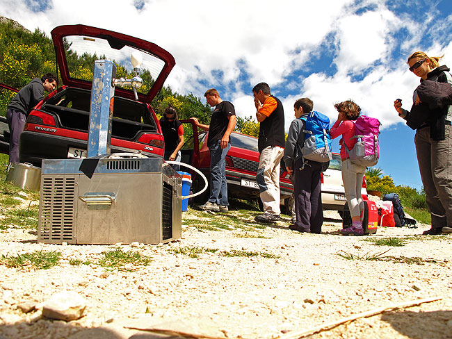 ...dolazak ispod Majke u velikom stilu!