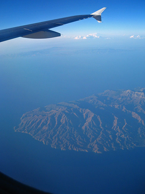 Iz zraka Palac gori za Lauda airlines!