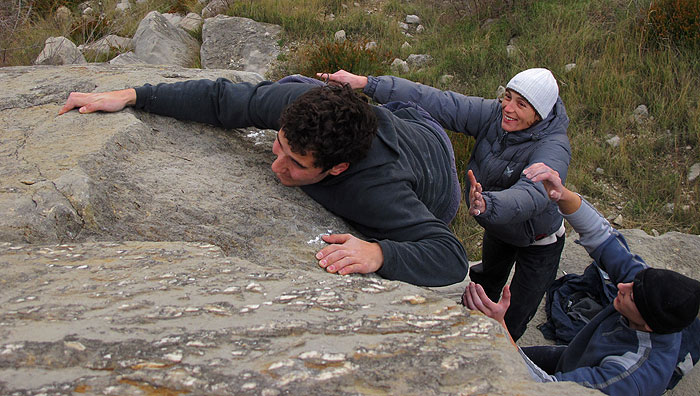 ... i Rico na izlazu iz iste linije. Ode je zapea i provea sljedećih 5min.! Na kraju je odskliza nazad ... :-)))