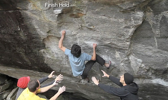 Paul Robinson , Bella luna (Fb8a+/8b+), Chironico