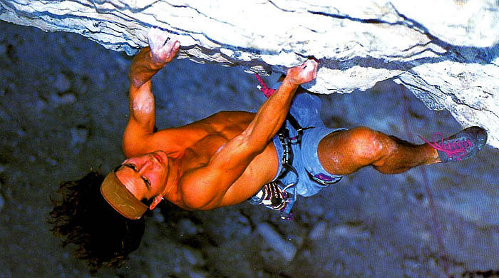 Legendarni klasik u Ertu (Ita), originalno ocjenjen sa 8b+, a danas zaokružen na 8c, jedan od najstarijih te težine na svitu! / Foto: Heinz Zak 