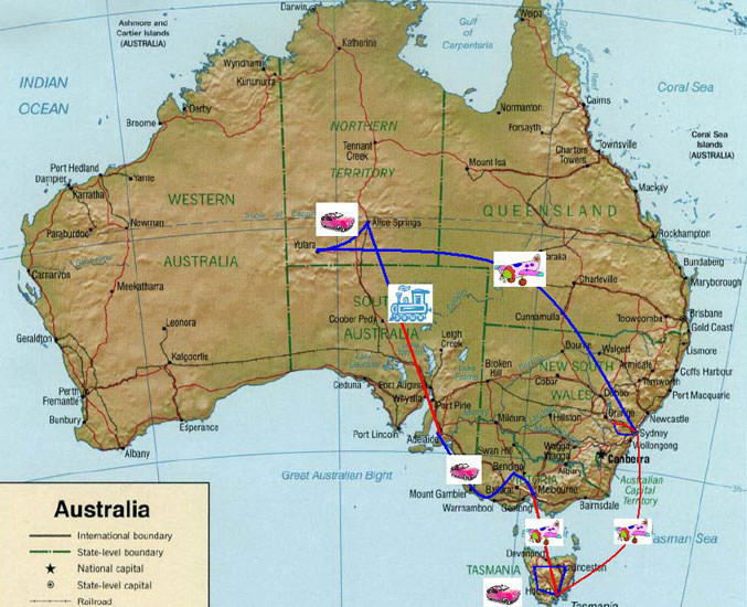 Samo Perija Putnik može planirat ovako ambicioznu rutu u tri tjedna! Igraj igru Putniče!!!