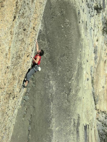 Alcatraz, 8b+ Opremljen 2005. FA: 2011