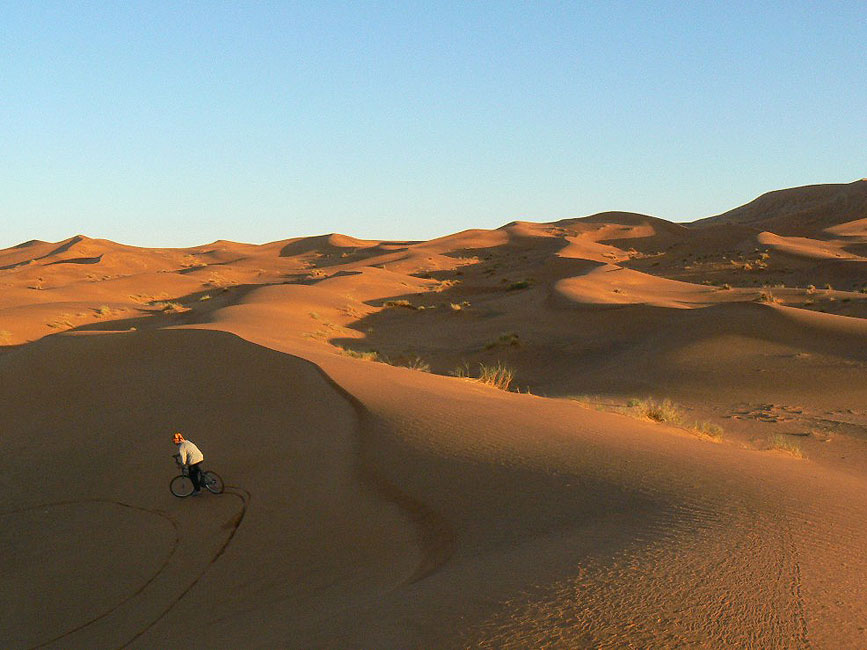Tajanstveni biciklist!