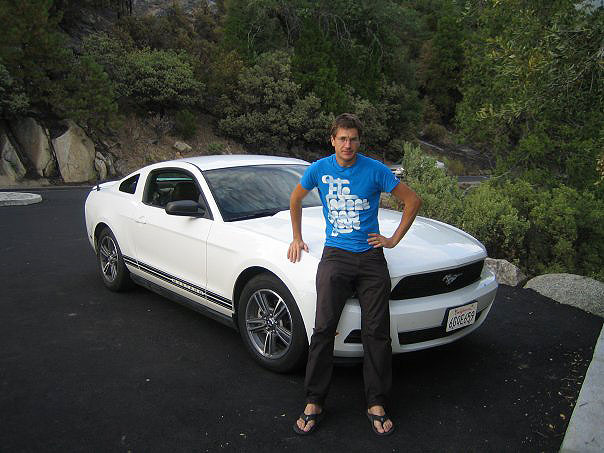 Sine, kad budeš PRO vozit ćeš Mustanga!