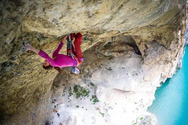Pue le flon (8b+), Verdon / Foto: Ladzinski