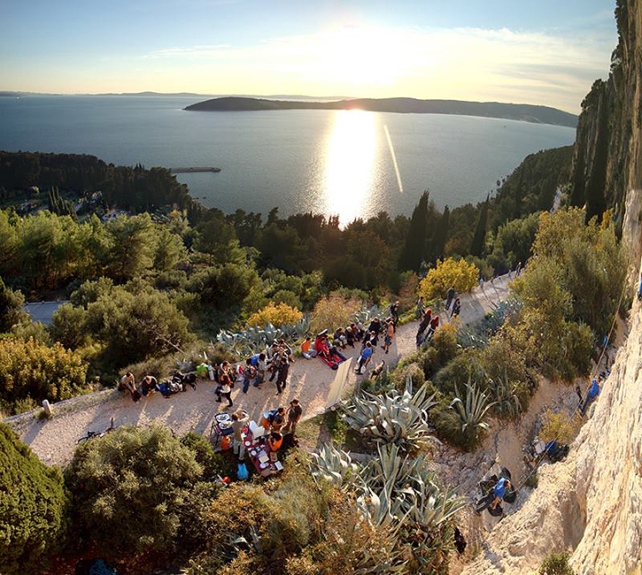 Ko ovo more platit? Šantine stine, Marjan - raj na zemlji! / Foto: BRAClimbing team