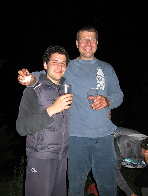 Oduvik je bia uzor mladima - na fotografiji sa mladim Josipom Vukušićem Ricom! 