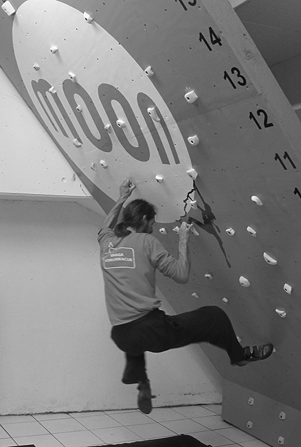 Igor Savin Glista tijekom prolaska 6A+-a iz druge! Najavljuje da će KŠD dominirat boardom, posebno kad se na vratima dvorane pojavi Niki U Maloj Boci Špirit Stoji Besednik!