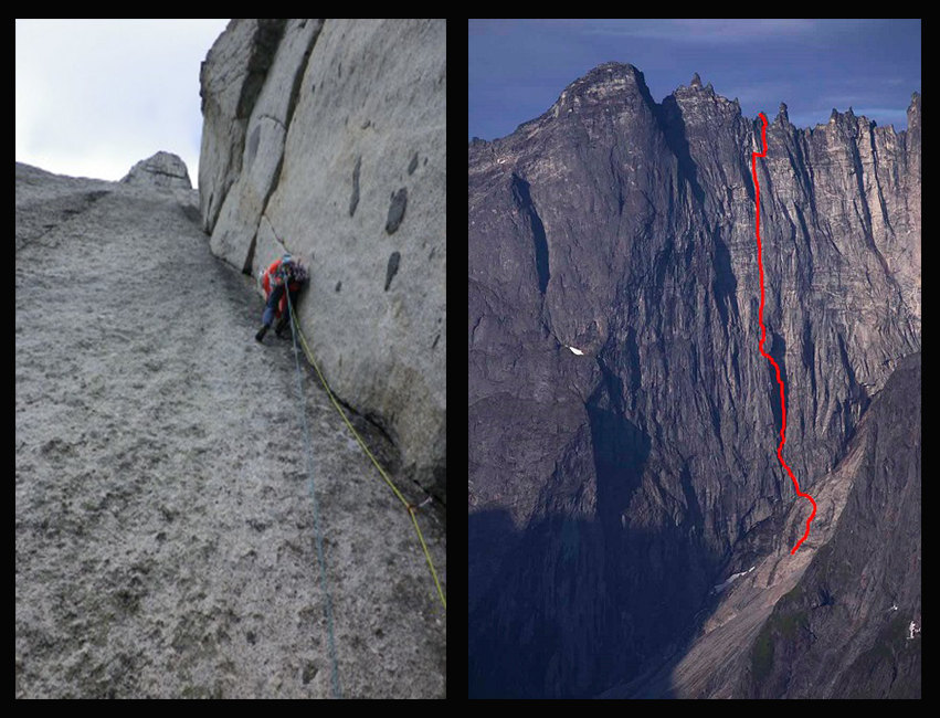 Swedich route na impozantnom Troll Wallu - 18h penjanja unutar 24h mu je tribalo za popet 900m granitnog zida u navezi sa mladim i potentnim Ivanom Vitezom!