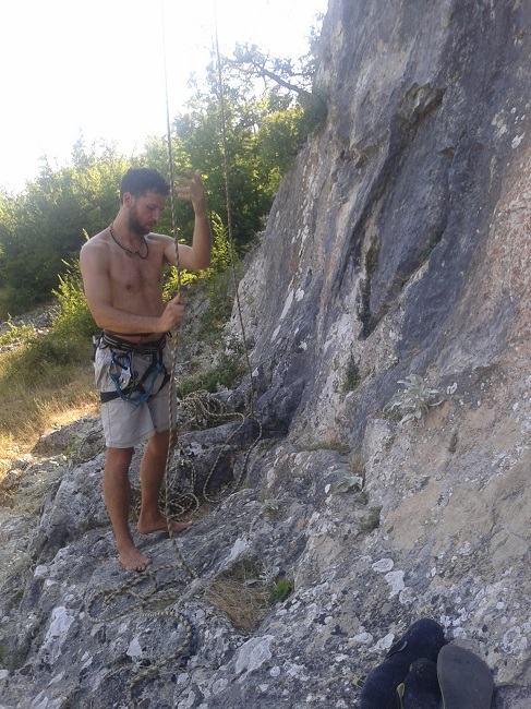 Marko u trenucima razmišljanja...