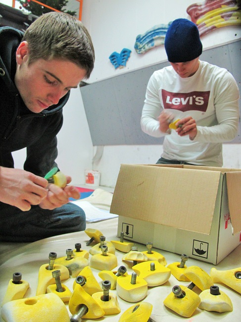 Helium sa svojim menađerom Borisom Rožićem Rožom prilikom rutinskog održavanja žutog-original seta...