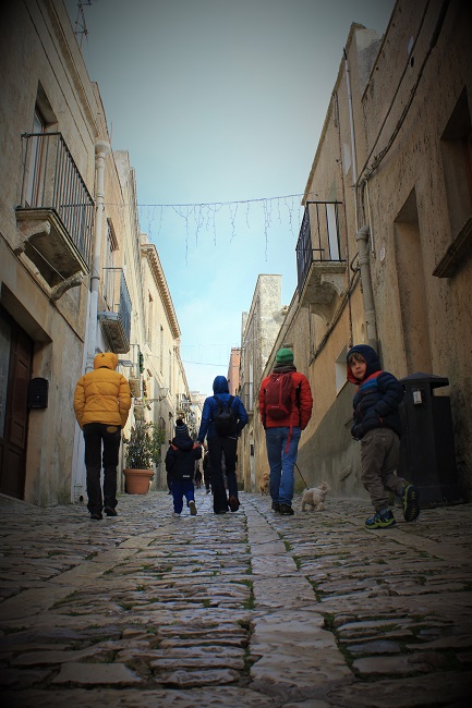 Čarobna utvrda na brdu iznad Trapanija.