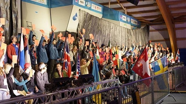 ...za IFSC podigli su u zrak natjecatelji na startu sezone svjetskog kupa u Meiringenu (SUI) prije tjedan dana!