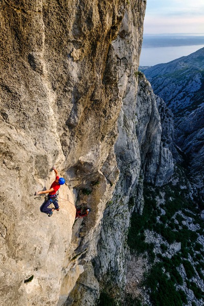 Morali smo opalit fotku od Krajnca, radi se o prvom 8c višedužincu u HR i kuku! / Foto: Marko Prezelj