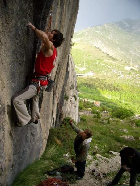 Kad je izvea prvo ponavljanje Hipnoze (8a+), Luka je pokaza da može itekako bit dobar i na konop!