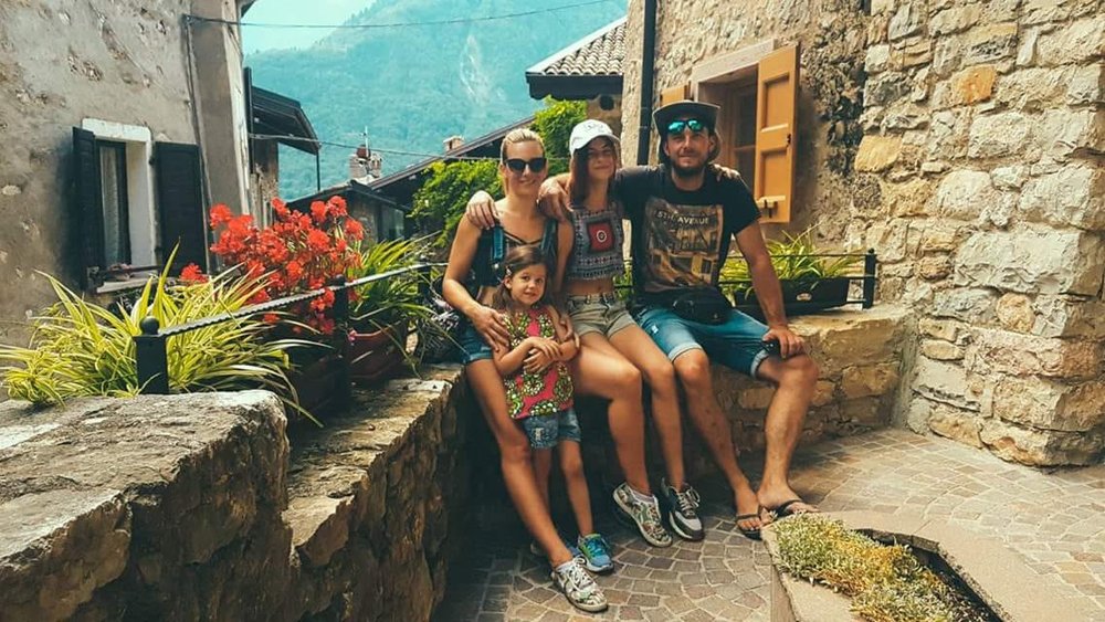 Tina, Lea, Eni i Šime u Arcu (ITA)