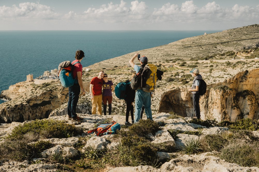 Blue Grotto vidikovac.