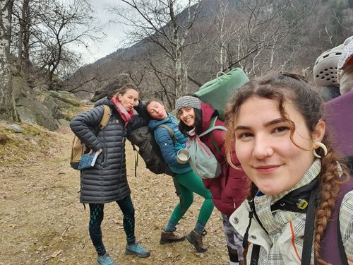 ... po šumama Ticina.