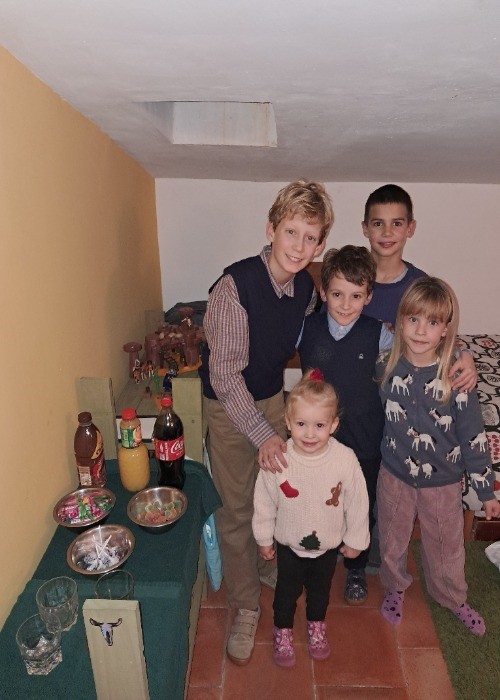 Po visini - Franko, Karlo, Roko, Ida, Marta - party za Silvestrovo!